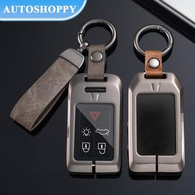 Volvo XC90 XC60 XC40 V90 S90 2017 2018 T5 T6 2015 2016 T8 V60 S60 XC70 V40 fém autókulcstartó burkolathoz, héj tartozékaihoz