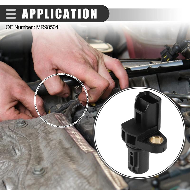 Engine Camshaft Position Sensor Compatible With Mitsubishi Mirage 2014-2015 2017-2018 Mirage G4 2017-2018 L3 1.2L Mr985041