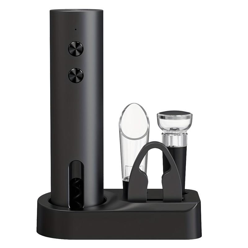 Abridor de vino eléctrico automático recargable - Herramienta multifuncional para el hogar