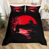 Erosebridal Ice Hockey Bedding Set Twin Hockey Player Duvet Cover for Kids Boys Girls Teens Juvenile Sports Game Comforter Cover Set Soft Mi