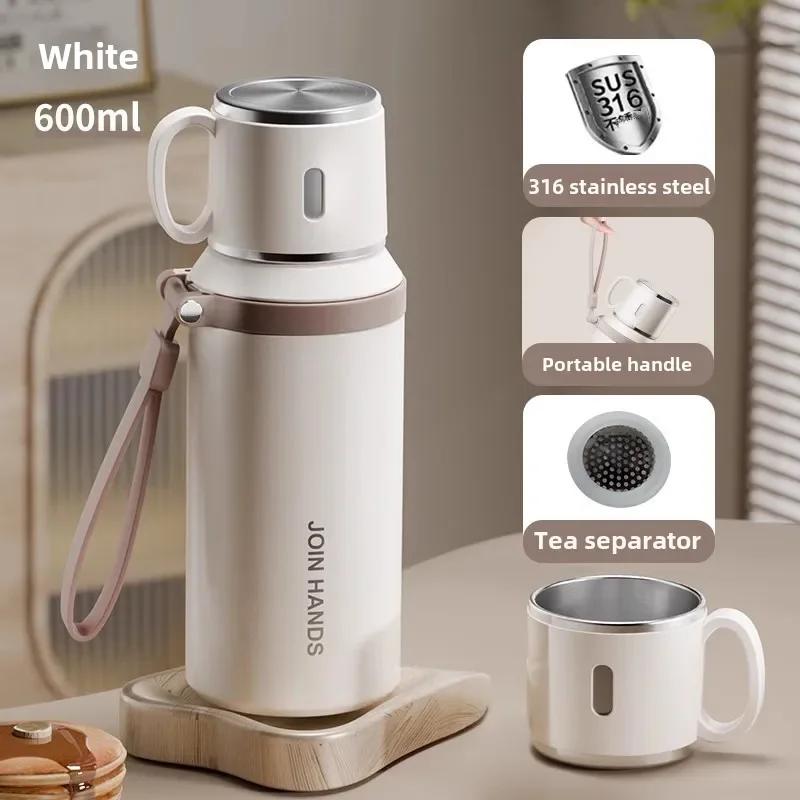 316 stainless steel portable thermos cup high value teacup water cup business cup Sports water