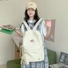 New Student Schoolbag, Junior High School Student Backpack, Simple Large Capacity, Small Fresh Travel Backpack