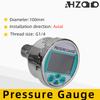 Pressure Gauge 0-1000bar Water Gas Oil Pressure Sensor Negative Pressuse With Backlight LCD Display Intelligent Pressure Gauge
