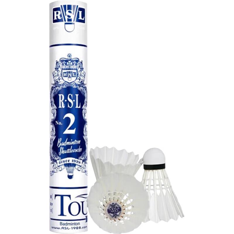 RSL No. 2 Professional Duck Feather Badminton Shuttlecocks