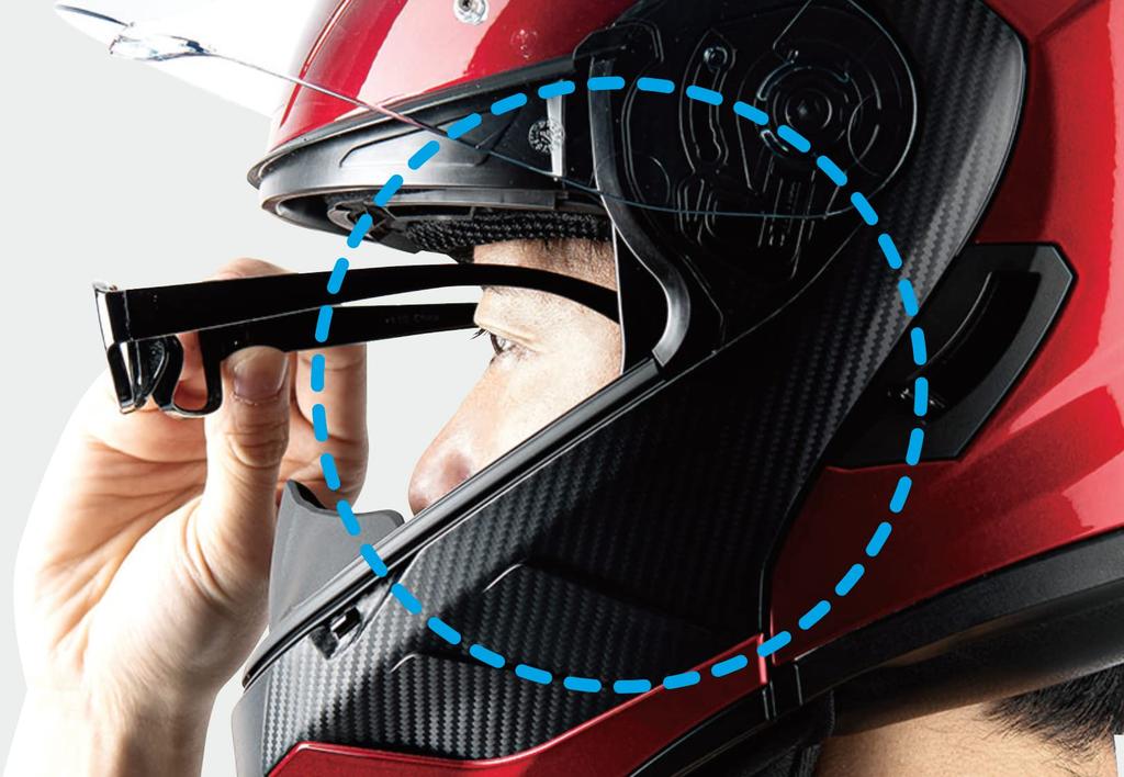 OGK KABUTO Motorcycle Helmet System RYUKI ALERT (Red) (Size M)