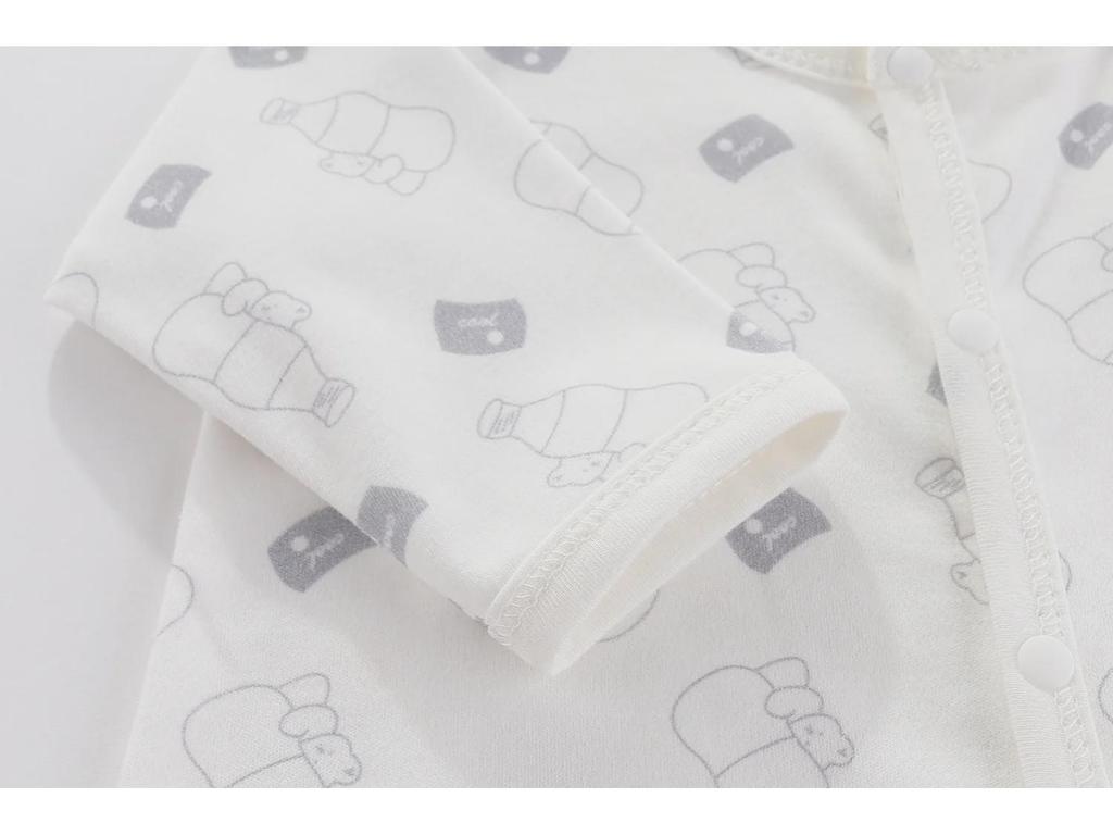 Pure Cotton Baby Jumpsuit: Newborn Romper for Spring, Autumn & Summer