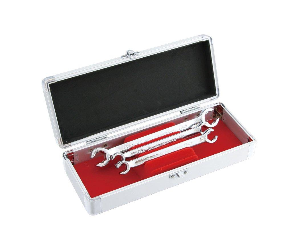 Flare Nut Wrench Set Pro-Auto 3-Piece (Flat Type) FNF-3S