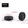 50-160Mm Universal Gym Bearing Pulley Nylon Bearing Pulley Wheel Cable Fitness Bearing Pulley Fitness Equipment
