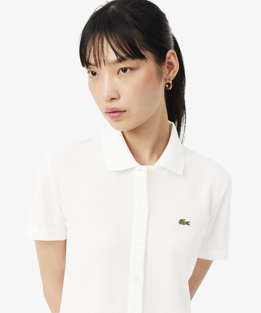 Lacoste Women'S Mini Pique Short Sleeve Polo Dress Ef8839-56G 70V