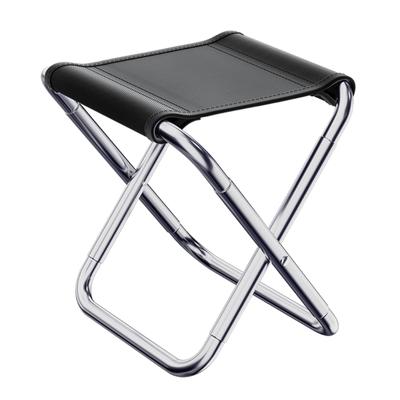 Portable Foldable Stool Camping Stool Lightweight Traveling Stool Collapsible Outdoor Aluminum Alloy Stool for Fishing