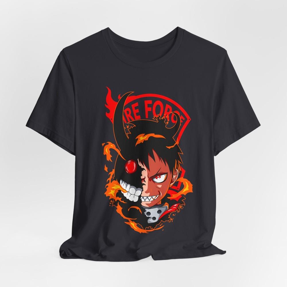 Fire Force Unisex Jersey Tee - Anime Fan Shirt, Graphic T-Shirt, Gift for [...] XL