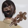 Fashion Charm Flower Hair Claw Clips Acrylic Hairpins Hair Clip for Women Girls Hair Accessories