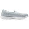 Skechers On-The-GO Flex Women Light Grey Low Top Slip On Casual Shoes Mesh Textile 138270-LTGY