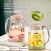 Gianxi Cold Water Kettle Glass High Temperature Resistant Cold Water Kettle Household Water Cup Large Capacity Teapot