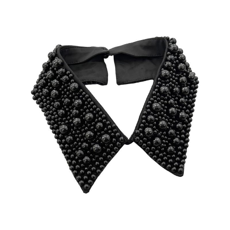 

Шаль с воротником «Сладкий жемчуг», шаль в тон Cheongsam Qipao Peterpan, декоративный воротник, воротник рубашки, воротник платья чёрный