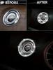 The car push-start button crystal decoration is an interior accessory designed to enhance the sophistication of the car interior