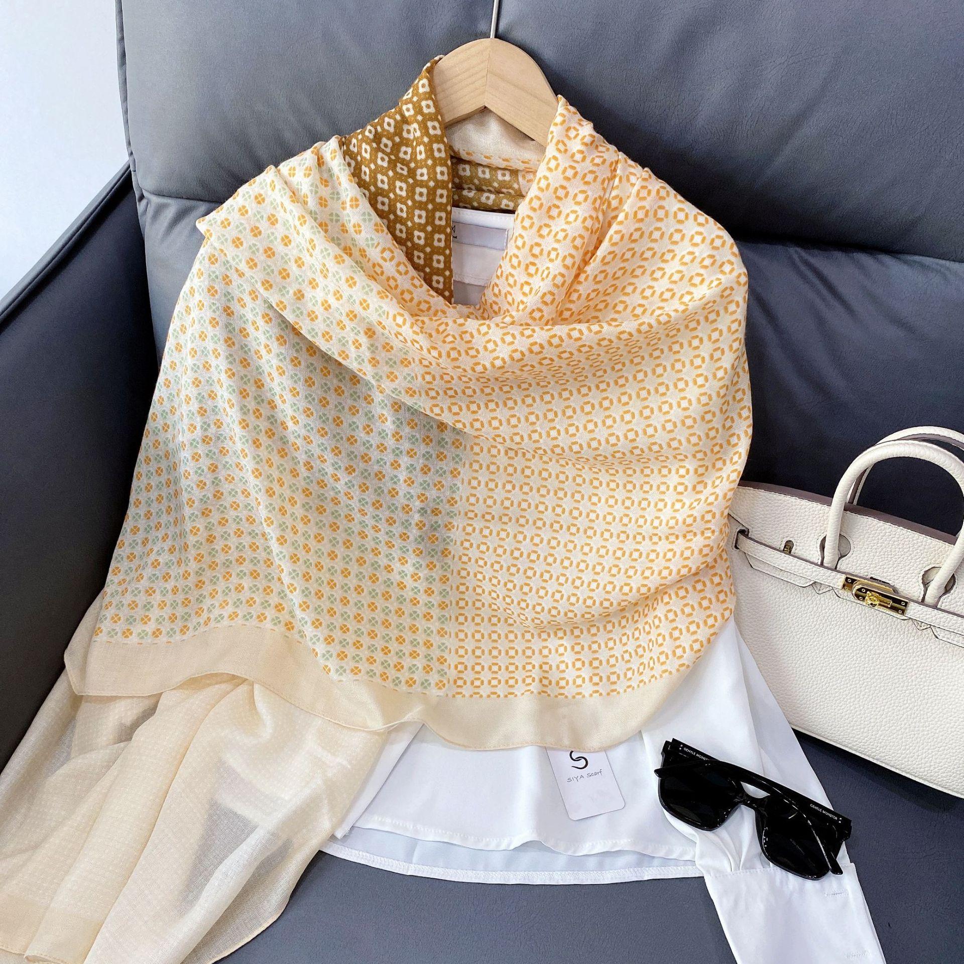 

Star cotton and linen scarf women s office air conditioner shawl niche many use warm outside with sweet silk scarf scarf 180*85cm