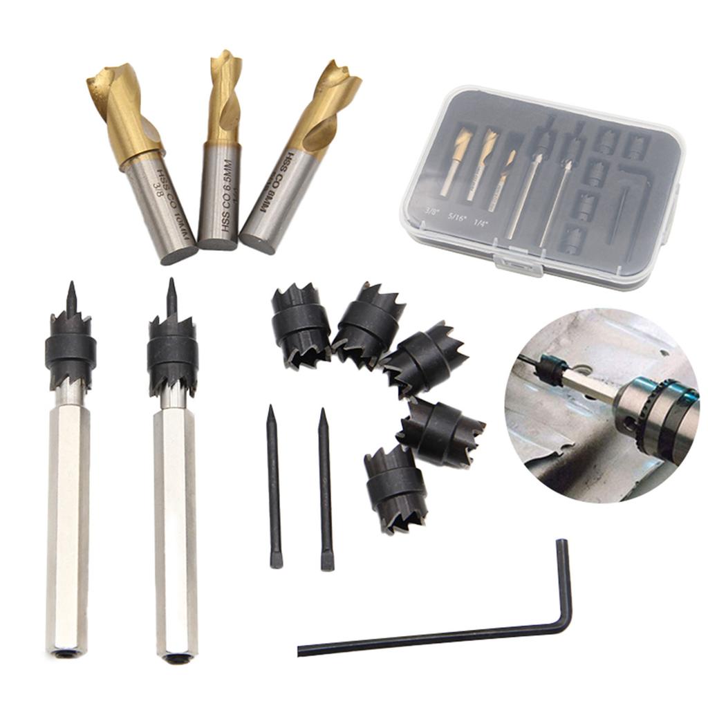 Heat Resistant 13 Pack/set Multi Purpose Welding Spots Cleaner Bits High Precise Corrosion Resistant Quick Installation