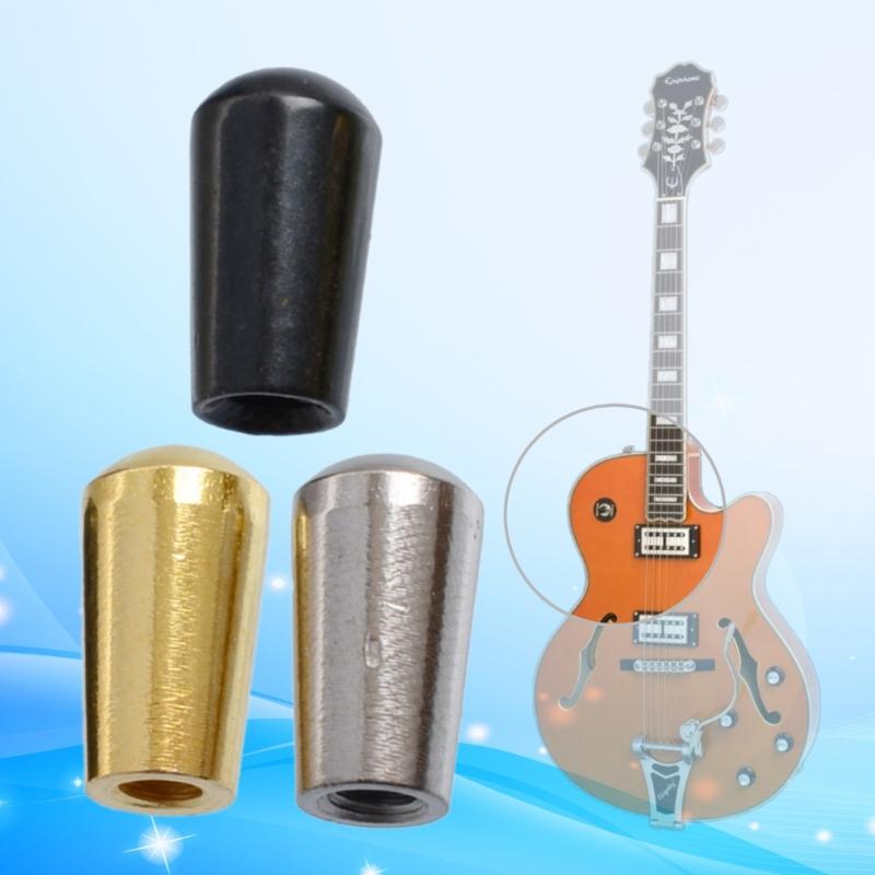 Gitarren Kippschalter Wahlschalter Spitze 3-Wege Kippschalter Knöpfe Spitzenkappen Innengewinde E-Gitarre Knöpfe Spitzenknöpfe