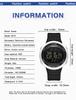 SANDA New Fashion Student Electronic Watch Large Dial Waterproof LED Student Digital Electronic Watch 9073