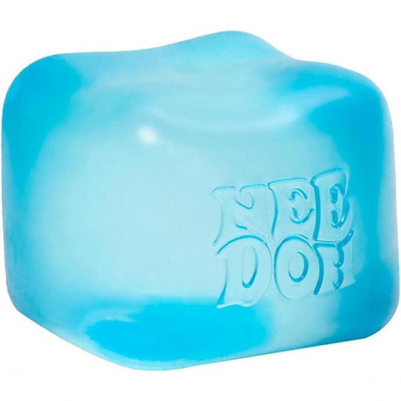 New Needoh Mini Nice Ice Cube Squishy Toys Baby 4 Pack Slow Rebound Stress Relief Sensory Fidget Non-toxic Balls for Kids Adults