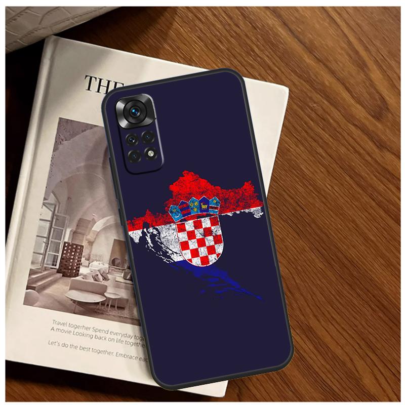 Croatia Coat Of Arms Flag Case For Xiaomi Redmi Note 14 13 9 10 11 12 15 Pro Plus Cover For Redmi 15 C 13C 12C 10C 14C