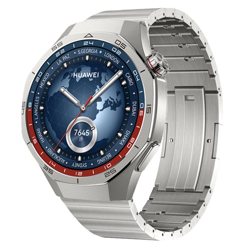 

22mm Quick-release Titanium Strap for Huawei Watch GT6/GT5 Pro 46mm Replaceable Wristband for Huawei Watch GT5/4 3 Pro Bracelet Huawei GT5 Pro 46mm серебряный