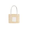 Cesta Cuadrada Bolso Pequeño Natural/Blanco Bolsos Mujer Crema A223099X08-2163