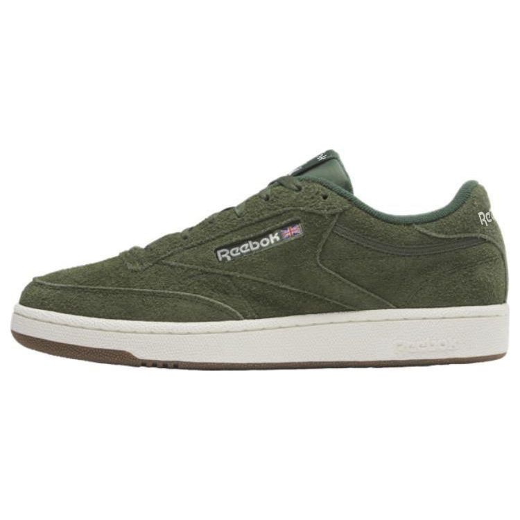 Reebok Club C Series Comfortable Low-Top Sneakers Men Sneakers Green 100033002