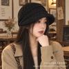 Women S Korean Style Wide Brim Foldable Warm Bucket Hat