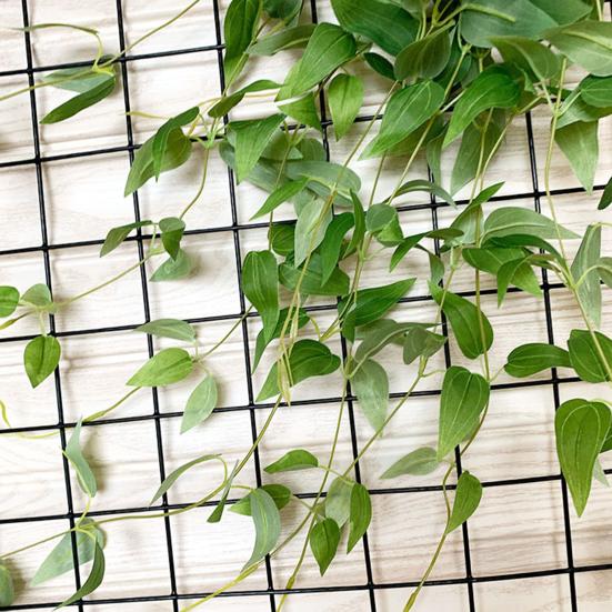 Artificial Plant No-Maintenance Long-Lasting Freshness Green Artificial Vine Realistic Texture Flexible Vines Faux