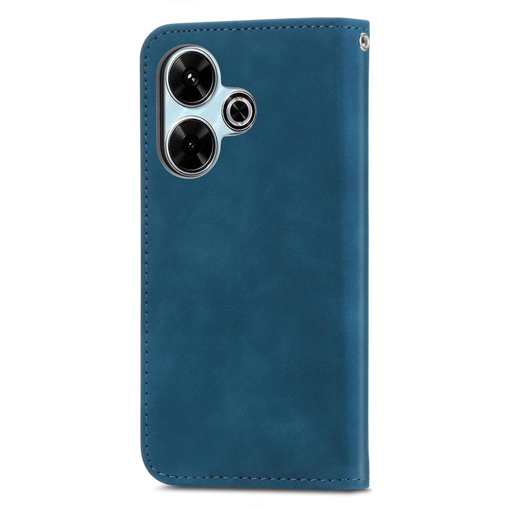 For Xiaomi Redmi 13 5G/4G Case Hidden Magnetic Leather Folding Stand Phone Cover