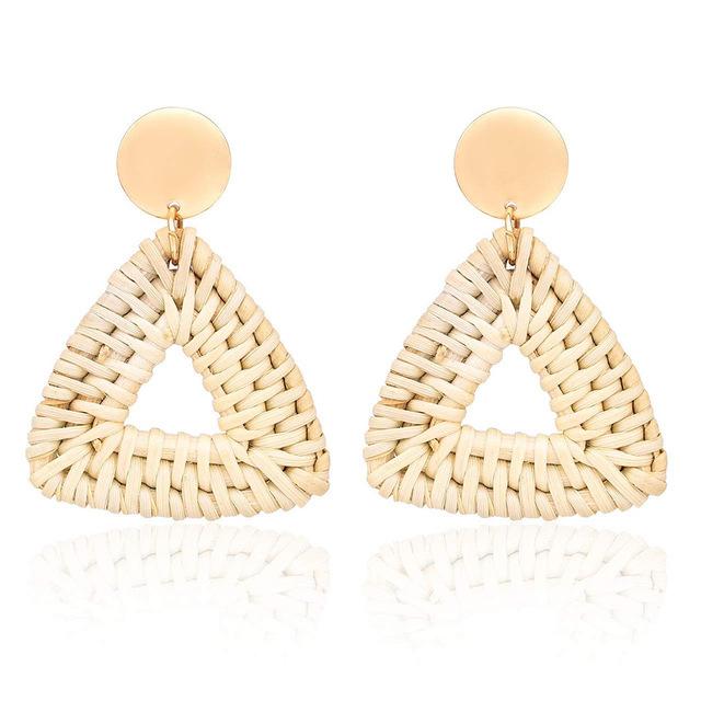 New Fashion Round Occident Clip On Earrings For Women Geometric Round Earring Wedding Jewelry