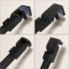 Stabilizer Top Bracket For Shower Cabin Wall 80 Matte Black