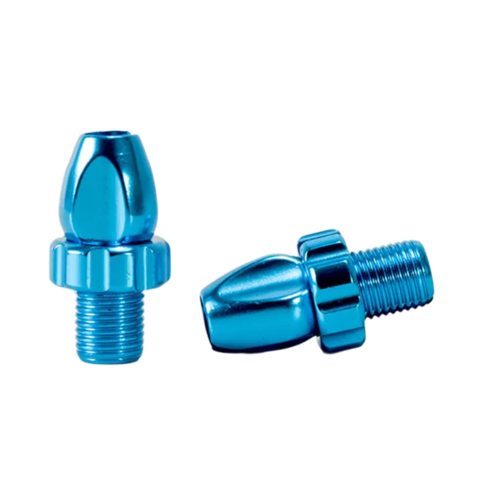 

2Pcs Mountain Bike Brake Handle Lever Adjuster M10 Bike Brake Cable Lever Barrel Adjusters Nut Adjusting Screw Fastener синій