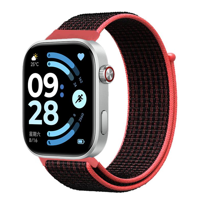 Nylon Loop Strap for Redmi watch 6 5 4 SmartWatch Accessories sport Replacement bracelet correa for xiaomi Mi band 8 9 pro Band