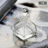 European Retro Court Glass Perfume Bottle Sealed Glass Jar Transparent Candy Jar Kitchen Spice Bottle Girl Room Storage Box Home