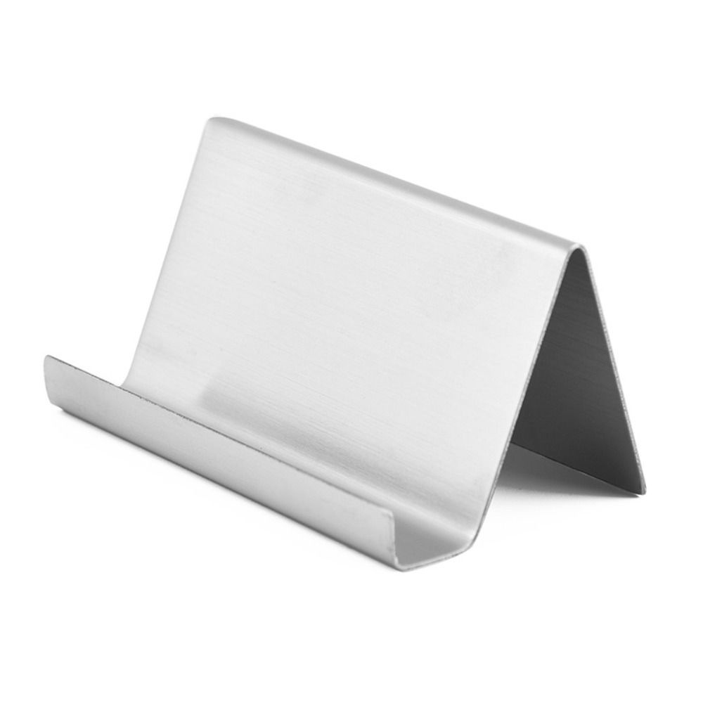 Durable Name Tag Cellphone Holder Display Rack New Metal Business Card 