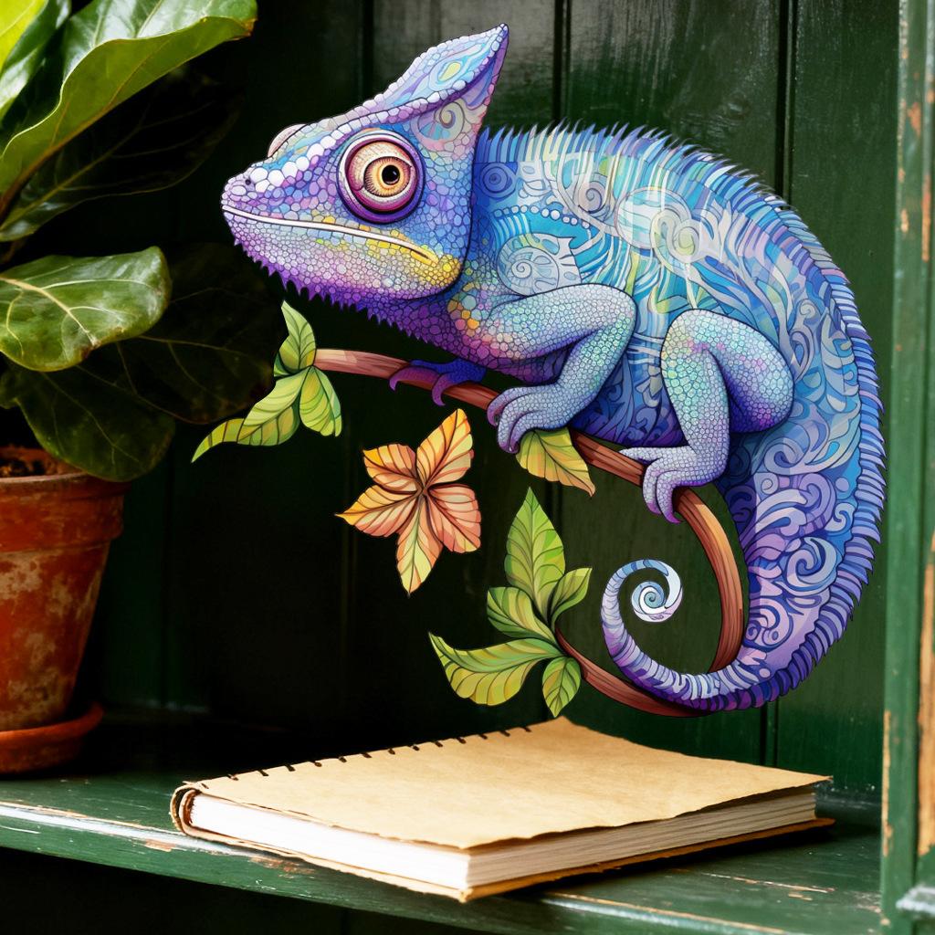 Lizard Animal Wall Stickers, Removable Anti-Static Waterproof Self-Adhesive PVC Decals for Kids Room Bedroom Bathroom Living Room Decor