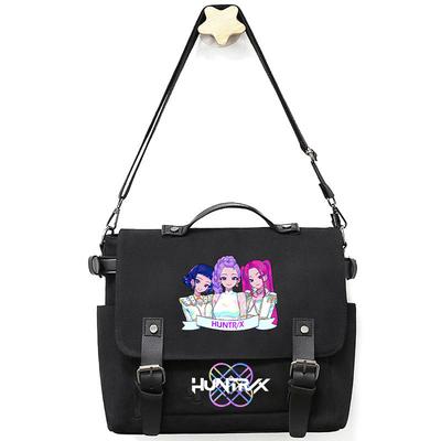 Νέα Kpop Ομάδα Κυνηγών Δαιμόνων Τυπωμένη Τσάντα Ώμου Crossbody Τσάντα Τσάντα Καμβά KTB