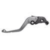 Titanium Color Metal Brake Bullhorn Clutch Hand Grip Lever for Yama (1 Pair)