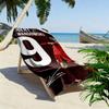 Robert Lewandowski Fc Bayern Munich Beach Towel Portable For Travel Outdoor Camping Seaside Outdoor Pool Towel Quickdrying Swim Towel