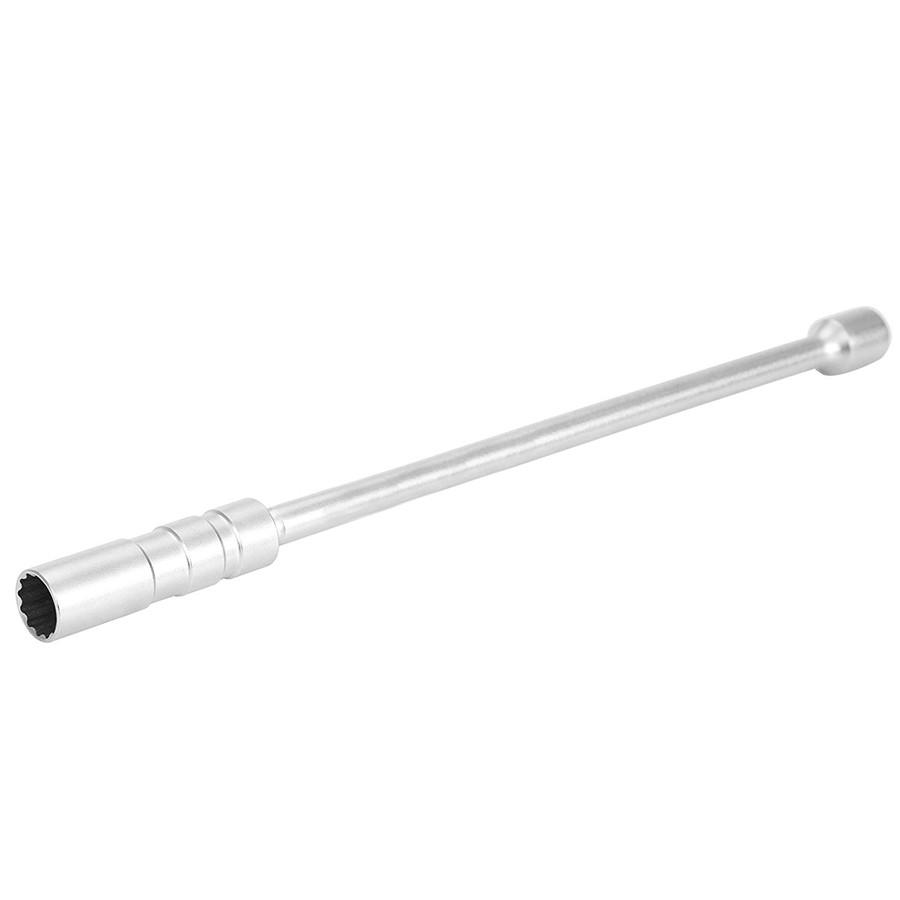 14mm 3/8" Ignition Spark Plugs Removal Tool 305mm Lengthen Chrome Steel 1PCS
