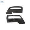 For Peugeot 3008 4008 5008 2017 -  ABS Carbon Fiber Texture Rear Exhaust Tail Muffler Pipe Cover Protective Trim