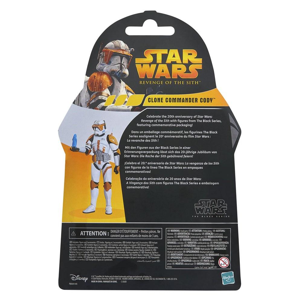 Hasbro Star Wars Black Series Clone Commander Cody 20th Anniversary Collection 6-Inch Action Figure