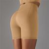 Nessaj Seamless Knit High Waist Yoga Shorts Running Fitness Breathable Quick Drying Yoga Shorts