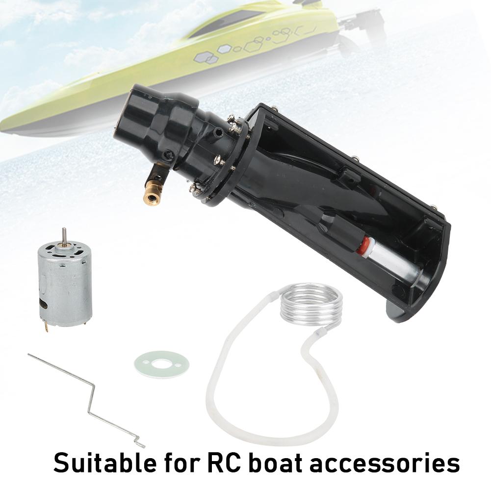 380 Motor Water Jet Pump Spray Propeller Remote Control RC Boat Accessories PartsBlack