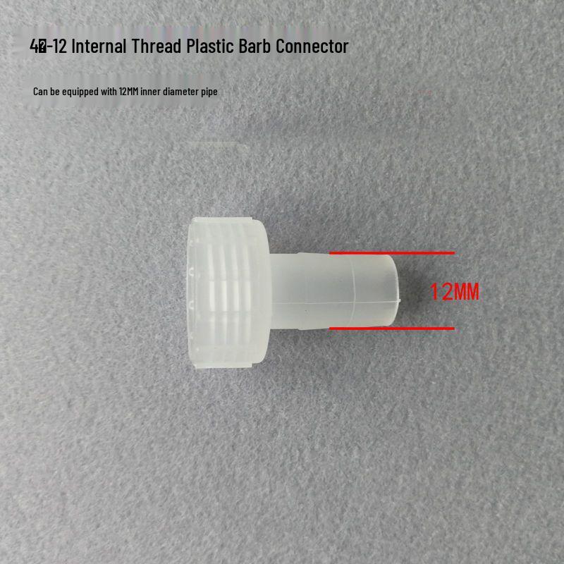 4-Minute Inner Thread Copper Fitting & Metal Butt Joint with Plastic Barb for Water Pipe