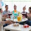[C]Colorful Heart Flower 12Pcs Silicone Drink Markers for Celebrations and Wine Festivals