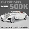 Retro-Stil 1:24 Oldtimermodelle aus Legierung, klassische 500K- und CLK-GTR-Serie, geeignet für junge Leute zum Sammeln und Ausstellen von Geschenken und Spielzeugen für Jungen